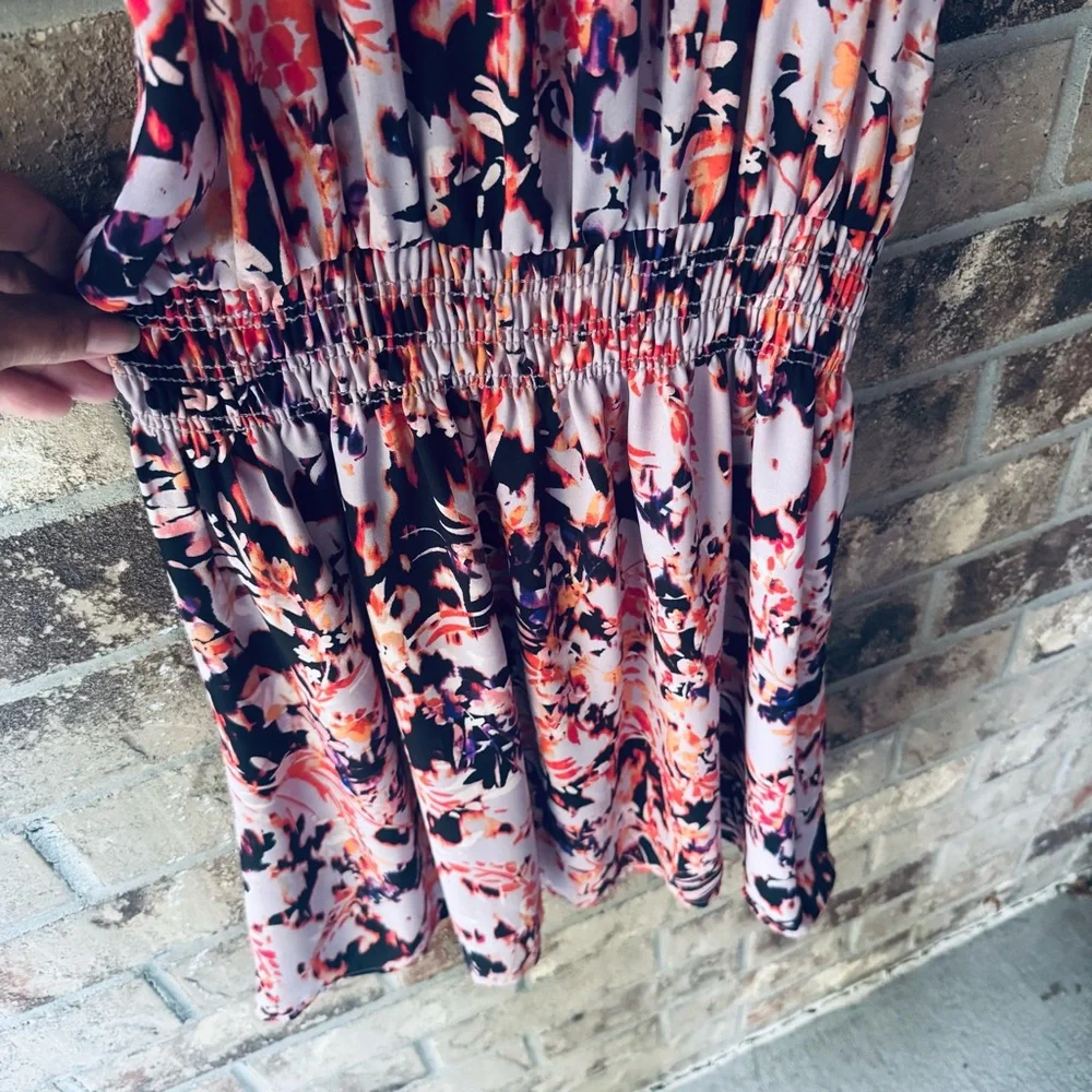 Allison Joy Evereve Floral Bloused Dress - Picture 6 of 9